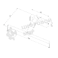 Светильник настенный светодиодный MRL LED 10W 1011 IP20 / Simple LED бронза 3000К