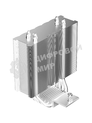 Кулер для процессора Ocypus Delta A40 EX BK ARGB, 120мм ARGB FAN, 4 HEAT PIPES, 4-PIN PWM, 500-1800 RPM, 29DBA, HYDRO BEARING, LGA115X/1200/1700/18XX, AM4/AM5
