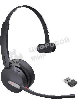 Беспроводная Bluetooth гарнитура YEALINK BH70 Mono UC USB-A Моно HD звук Шумоподав. шт