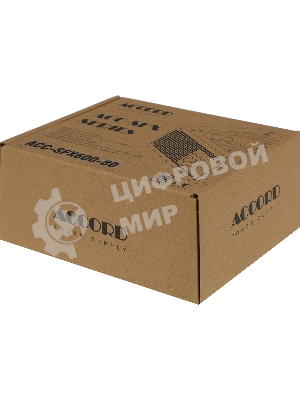 Блок питания Accord ACC-SFX600-80, 600Вт, 80мм,черный