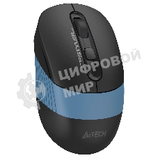 Мышь беспроводная A4TECH FB10C черный/синий, 2000 dpi, Bluetooth / USB, Bluetooth / радиоканал, кнопки - 4
