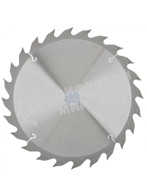 Пильный диск по дереву Gross ф185 х 20 мм, 24 зуба + кольцо 20/16мм
