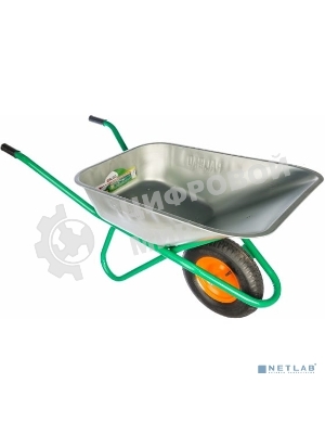 Тачка садово-строительная Palisad усиленная, грузоподъемность 200 кг, объем 90 л