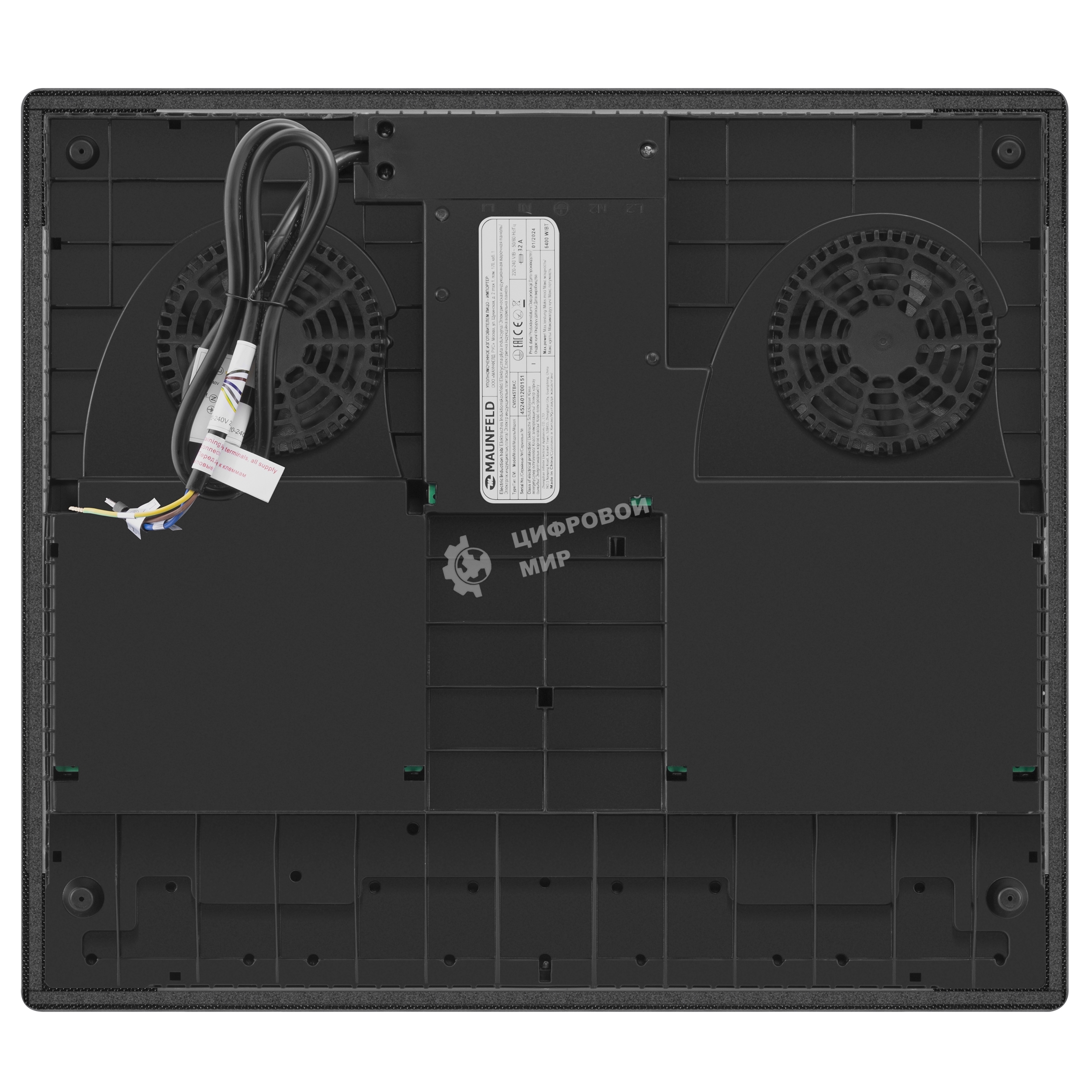 Индукционная варочная панель Maunfeld CVI594STBKC черный