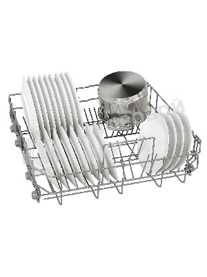 Встраиваемая посудомоечная машина Bosch SMV25EX02E, 59.8 см, 13 компл., 48 дБ, класс E