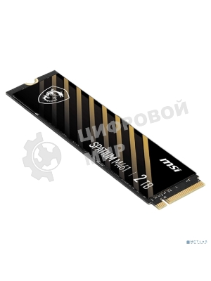 Накопитель SSD MSI SPATIUM M461, 2TB, M.2 2280, PCIe 4.0 x4, NVMe, R/W 5000/4200