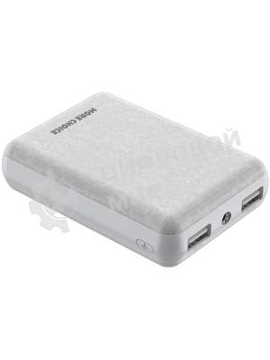 Портативный аккумулятор More choice (4610196408694) PB11-10 White 10000mAh 2USB