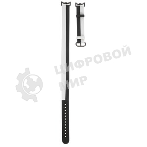 Ремешок для смарт-часов Xiaomi Smart Band 8 Double Wrap Strap - черный and White