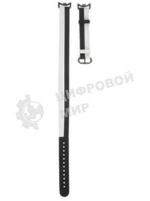 Ремешок для смарт-часов Xiaomi Smart Band 8 Double Wrap Strap - черный and White