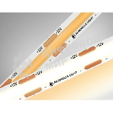 Светодиодная лента Ambrella light GS2601 COB 320Led/ 10W m/ 12V IP20 3000K/ 5000*8*1.54mm (2 конт.)