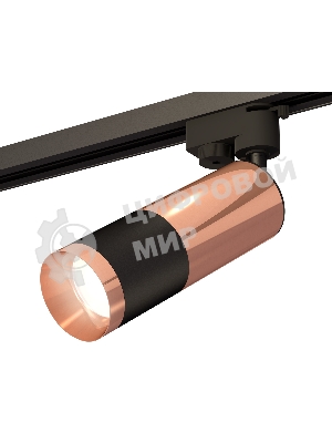 Светильник Ambrella light XT6302060 SBK/PPG черный песок/золото розовое полированное MR16 GU5.3