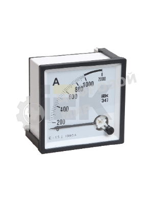 Амперметр IEK Э47 72х72мм 1000/5А кл. точн. 1.5 IPA10-6-1000-E