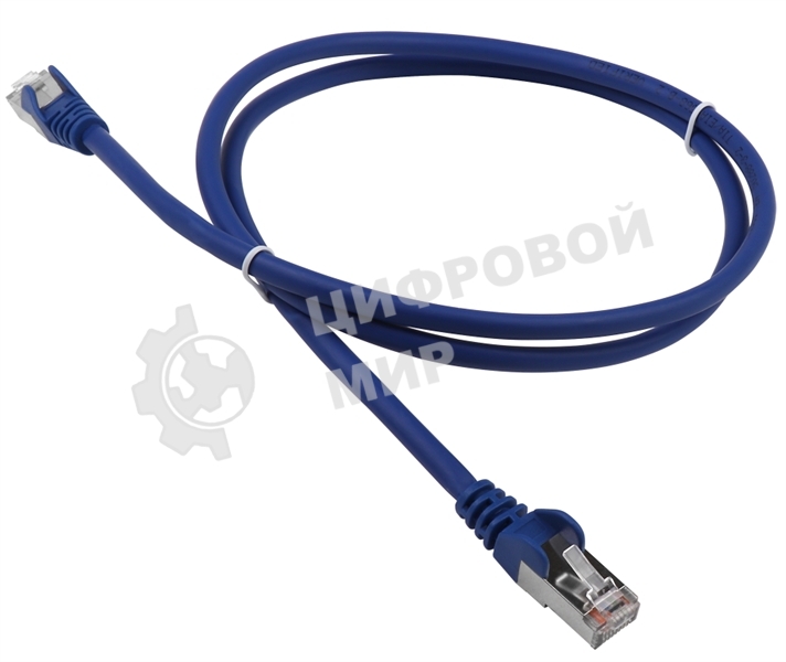 Патч-корд LANMASTER LSZH FTP cat.5e, 5.0 м, синий