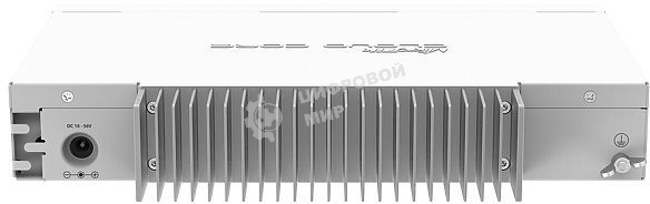 Маршрутизатор Mikrotik CCR1009-7G-1C-PC with Tilera Tile-Gx9 CPU (9-cores, 1Ghz per core), 1Gb RAM, 7xGbit LAN, 1x Combo port (1xGbit LAN or SFP), RouterOS L6, passive cooling desktop enclosure, rackmount ears, PSU