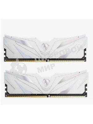 Оперативная память NETAC, DDR4, 32GB (2x16GB), 3200MHz, CL16, DIMM, с радиаторами, белый