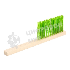 Щетка-сметка 2-рядная Сибртех 280 мм, деревянная ручка