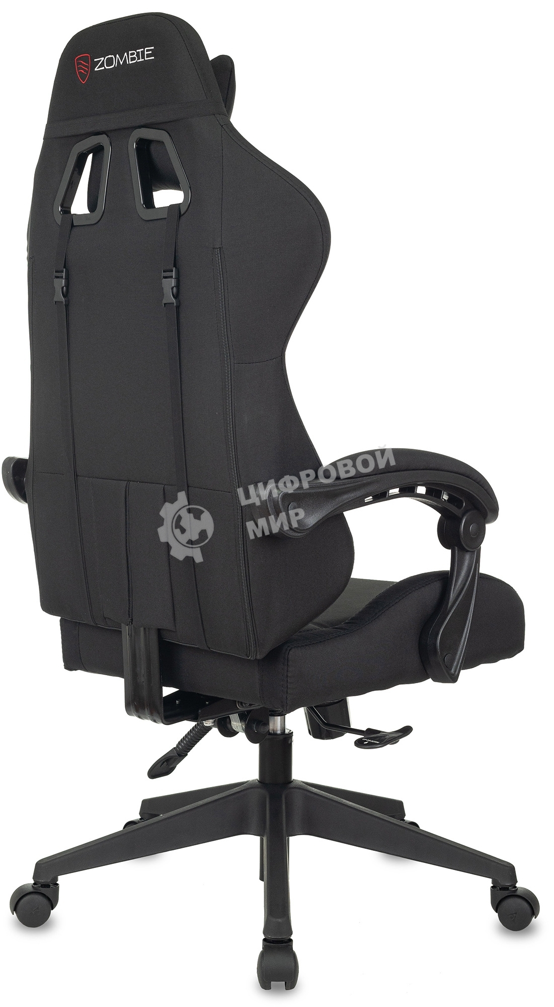 Кресло игровое Бюрократ Zombie Predator Neo Black черный, крестов. пластик