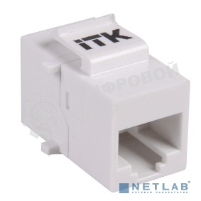 Проходной адаптер cat.5e UTP, RJ45-RJ45, тип Keystone Jack CS7-1C5EU ITK