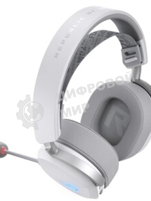 Гарнитура ASUS ROG Pelta белый, беспроводная + проводная, радиоканал, до 90 ч, подсветка, совместимость с PS5