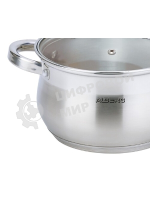 Кастрюля ALBERG AL-2100 2 л