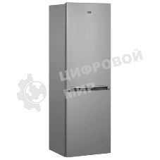 Холодильник Beko RCNK270K20S серебристый двухкамерный 163/76л морозилка снизу