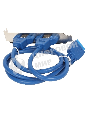 Кабель Gembird Планка в сист блок 2xUSB 3.0/20pin мат.платы