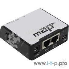 Беспроводной маршрутизатор MikroTik RBmAP2nD 802.11n 300Mbps 2.4 ГГц -1xLAN PoE белый