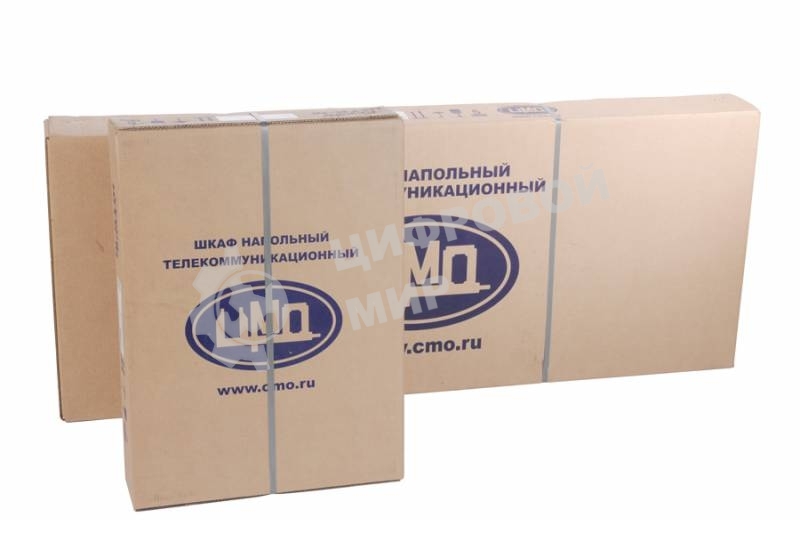 Шкаф телекоммуникационный напольный 18U (600x600) дверь металл (2 места), ШТК-М-18.6.6-3ААА