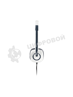 Гарнитура Logitech H150 белый, проводная, 3.5 мм