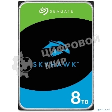 Жесткий диск Seagate SATA 8Tb 7200RPM 6Gb/S 256MB ST8000VX010