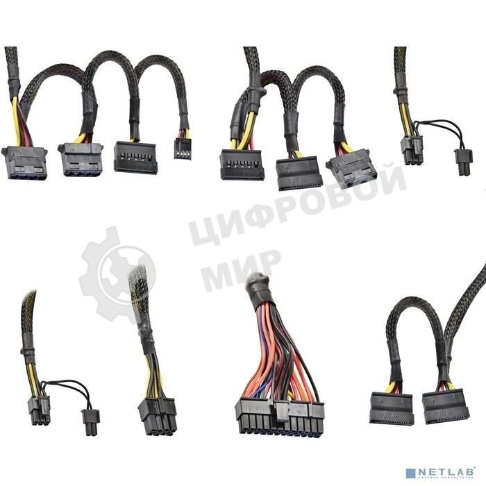 Блок питания ExeGate 800PPH-OEM (EX282156RUS-OEM), 800Вт, 80 PLUS Bronze, 120мм, черный