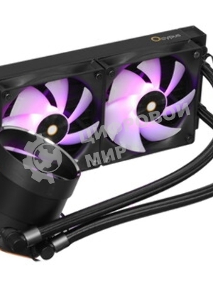 Система охлаждения Ocypus Sigma L24 BK ARGB, 240мм, LCD Pump 2.4