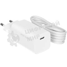 Блок питания (сетевой адаптер) для ноутбуков Xiaomi 65W USB Type-C OEM белый