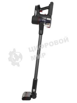 Пылесос вертикальный BQ VCA0103H серый, питание от аккумулятора, 50 Вт, уборка сухая, пылесборник 0.9 л