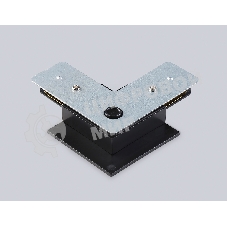 GL7166 BK черный коннектор угловой встраеваемый для шинопровода Standard 220V NEW 70*70*20