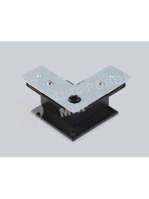 GL7166 BK черный коннектор угловой встраеваемый для шинопровода Standard 220V NEW 70*70*20