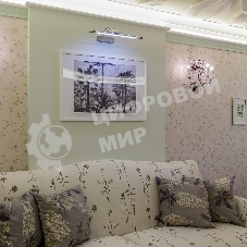 Светильник настенный светодиодный MRL LED 10W 1011 IP20 / Simple LED никель
