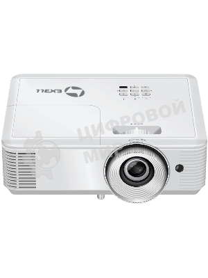 Проектор ламповый короткофокусный Exell EXD102STW DLP, 3500 ANSI, XGA (1024x768), 30000:1, Объектив 0.62:1