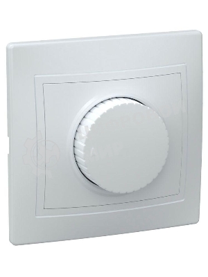 Светорегулятор поворот. СП КВАРТА IP20 ВСР10-1-0-КБ бел. IEK EDK10-K01-03-DM