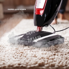 Паровая швабра Galaxy Line GL 6400, серебристый с черным, 1600 Вт, 0,6 л, 1 бар, регулятор мощности, время работы до 20 мин, макс. подача пара 35 г/мин, макс. температура нагрева 110°C, время нагрева до 30 с, индикатор работы и опустошения резервуара, акс