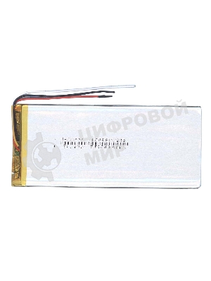 Аккумулятор Li-Pol (батарея) 4x58x125мм 3pin 3.7V/3500mAh