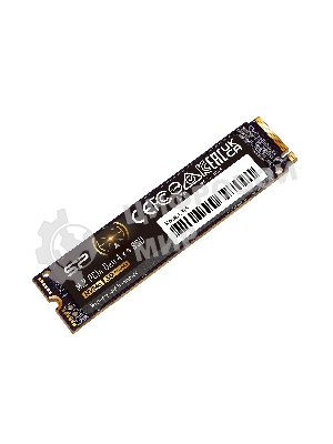 Накопитель SSD Silicon Power US75 SP02KGBP44US7505, 2Tb, PCIe 4.0 x4, M.2 2280, NVMe, R/W 7000/6500