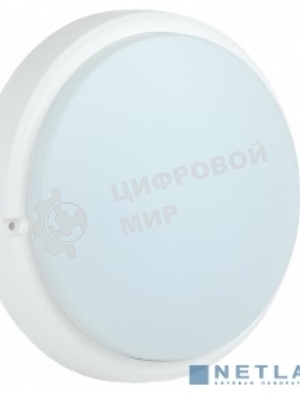 Светильник IEK LDPO0-4007-15-6500-K01 LED ДПО 4007 15Вт IP54 6500K круг белый