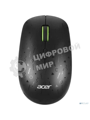 Мышь беспроводная Acer OMR307 черный, 1600 dpi, радиоканал, USB, кнопки - 4