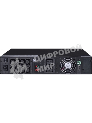 Источник бесперебойного питания Powercom Next, On-Line, 3000VA/3000W, Rack/Tower, 8*IEC320-C13 + 2*C19, LCD, Serial+USB, SmartSlot, подкл. доп. Батарей (2027233)
