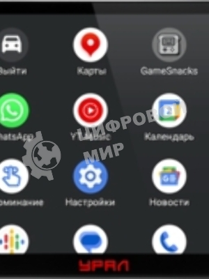 Автомагнитола Ural АМС ШТОРМ 91, 2 DIN, 9
