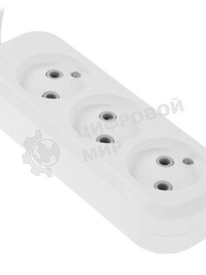 Удлинитель бытовой Smartbuy (SBE-10-3-07m-N) 3 гн х 7,0 м белый