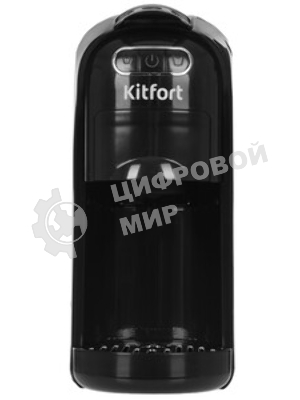 Кофемашина Kitfort КТ-7508 1400Вт серебристый/черный
