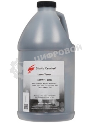 Тонер Static Control для HP LJ PM401/P2055/P3005/P3015, Bk, 1 кг, флакон