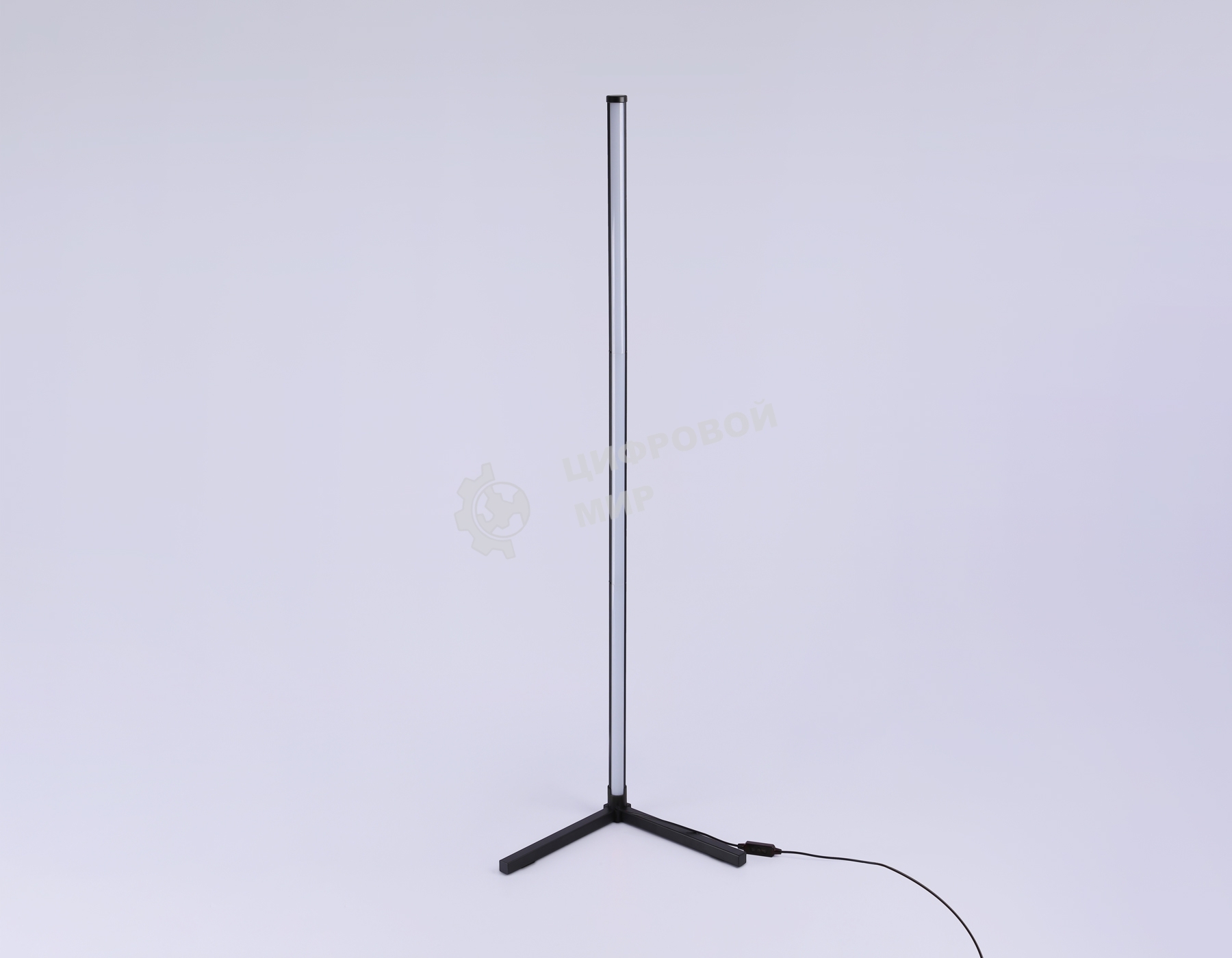 Светильник Ambrella light FL8022 BK черный LED 15W RGB D32*1250 (ПДУ РАДИО 2.4G)